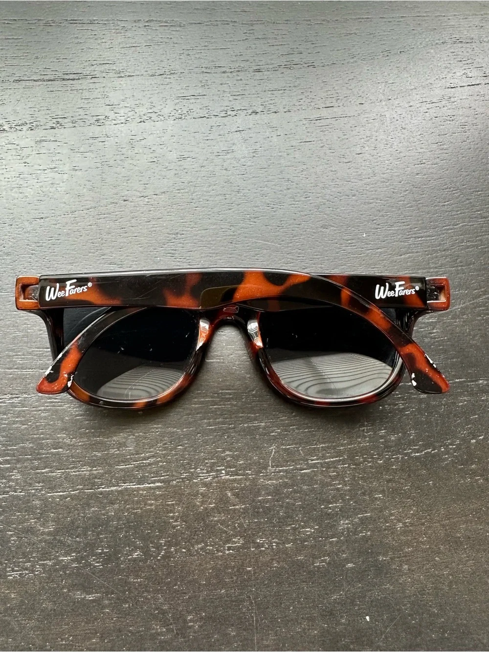 Ages 2-3 Tortoiseshell Sunglasses - Classic Wayfarer Style